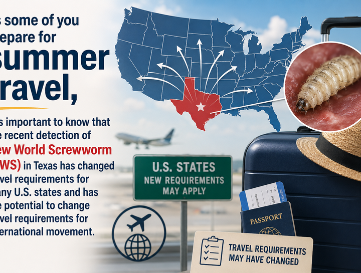 Important Travel Update: Potential New Health Certificate Rules for Your Animal's Upcoming Trip